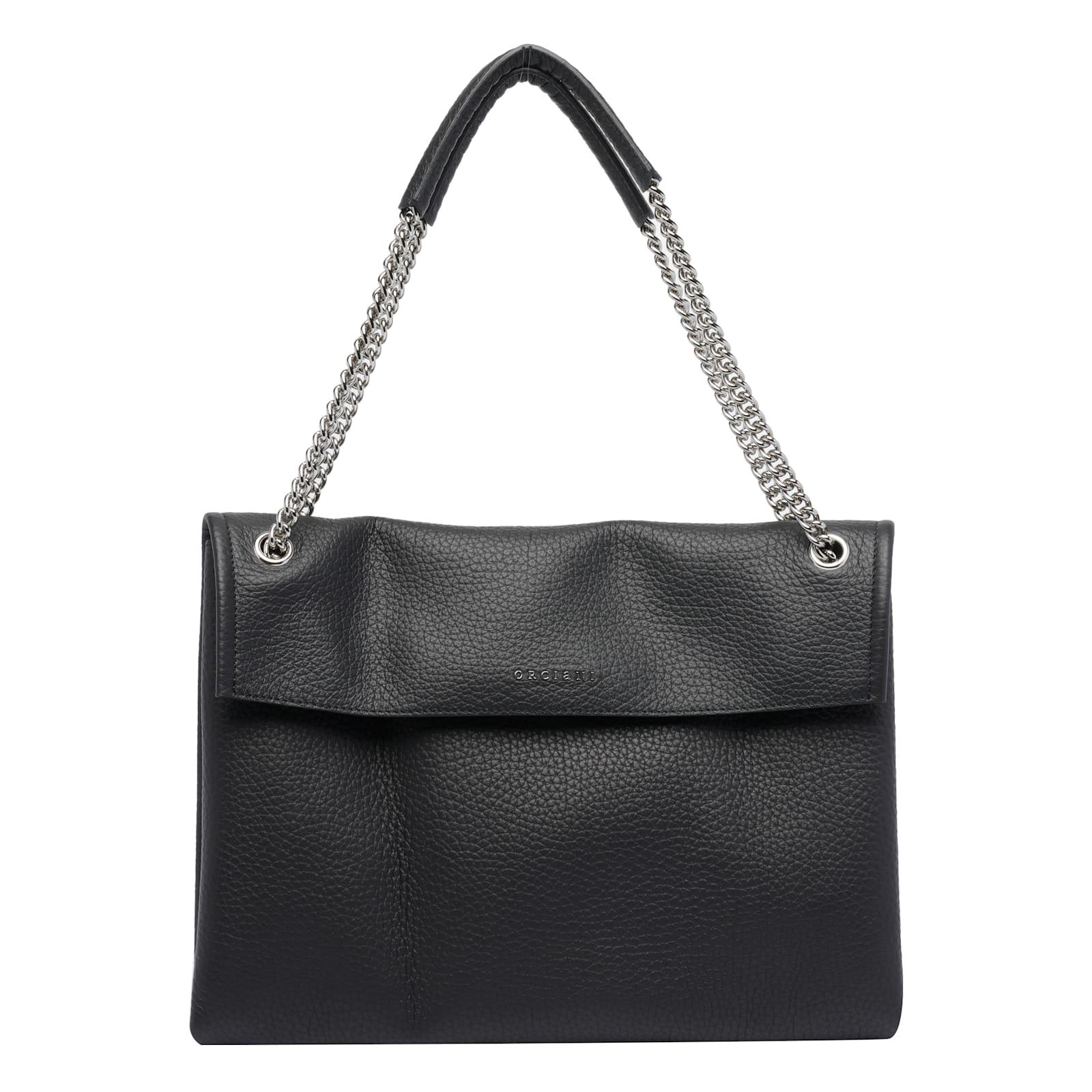 orciani logo shoulder bag