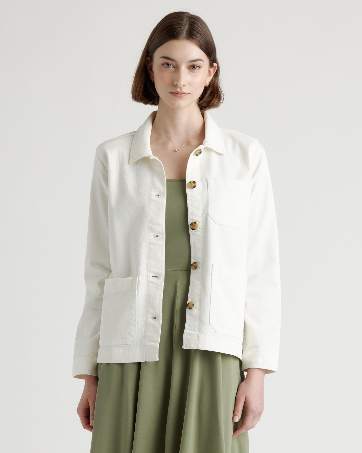 organic comfort stretch chore jacket