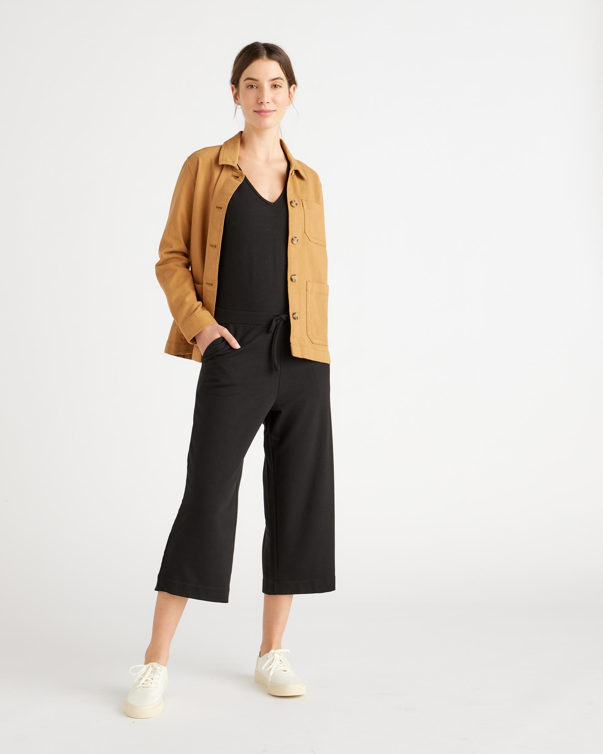 organic comfort stretch chore jacket