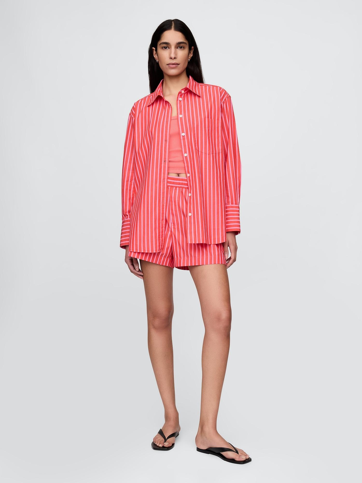 organic cotton poplin boxer shorts