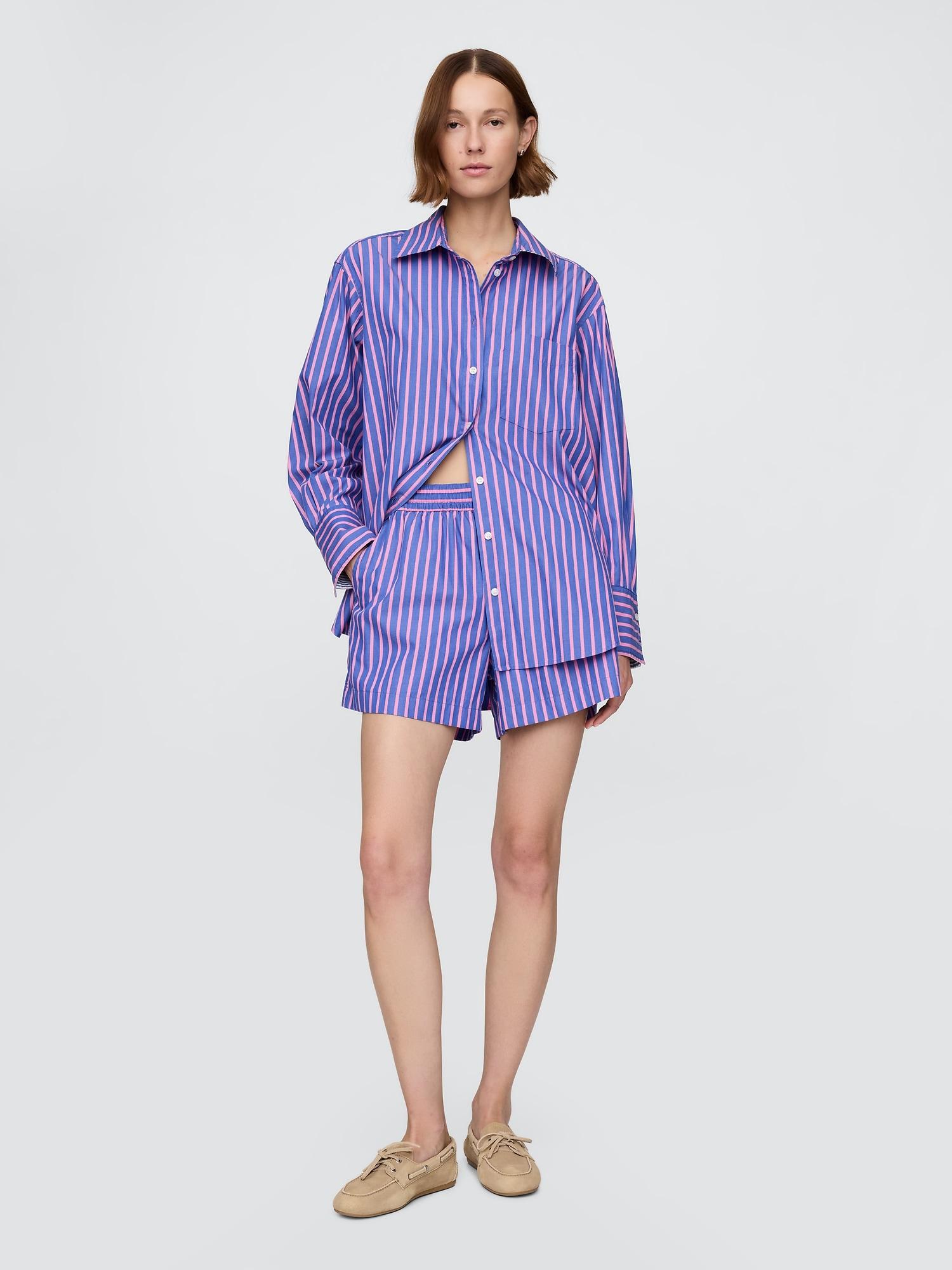 organic cotton poplin boxer shorts