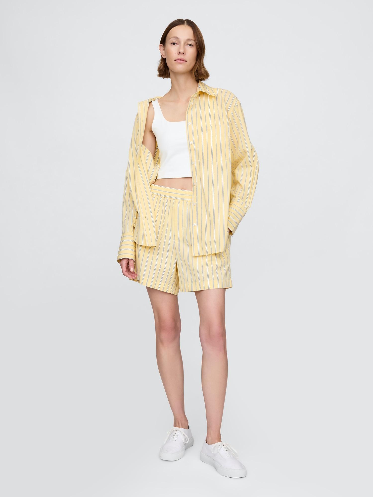 organic cotton poplin boxer shorts