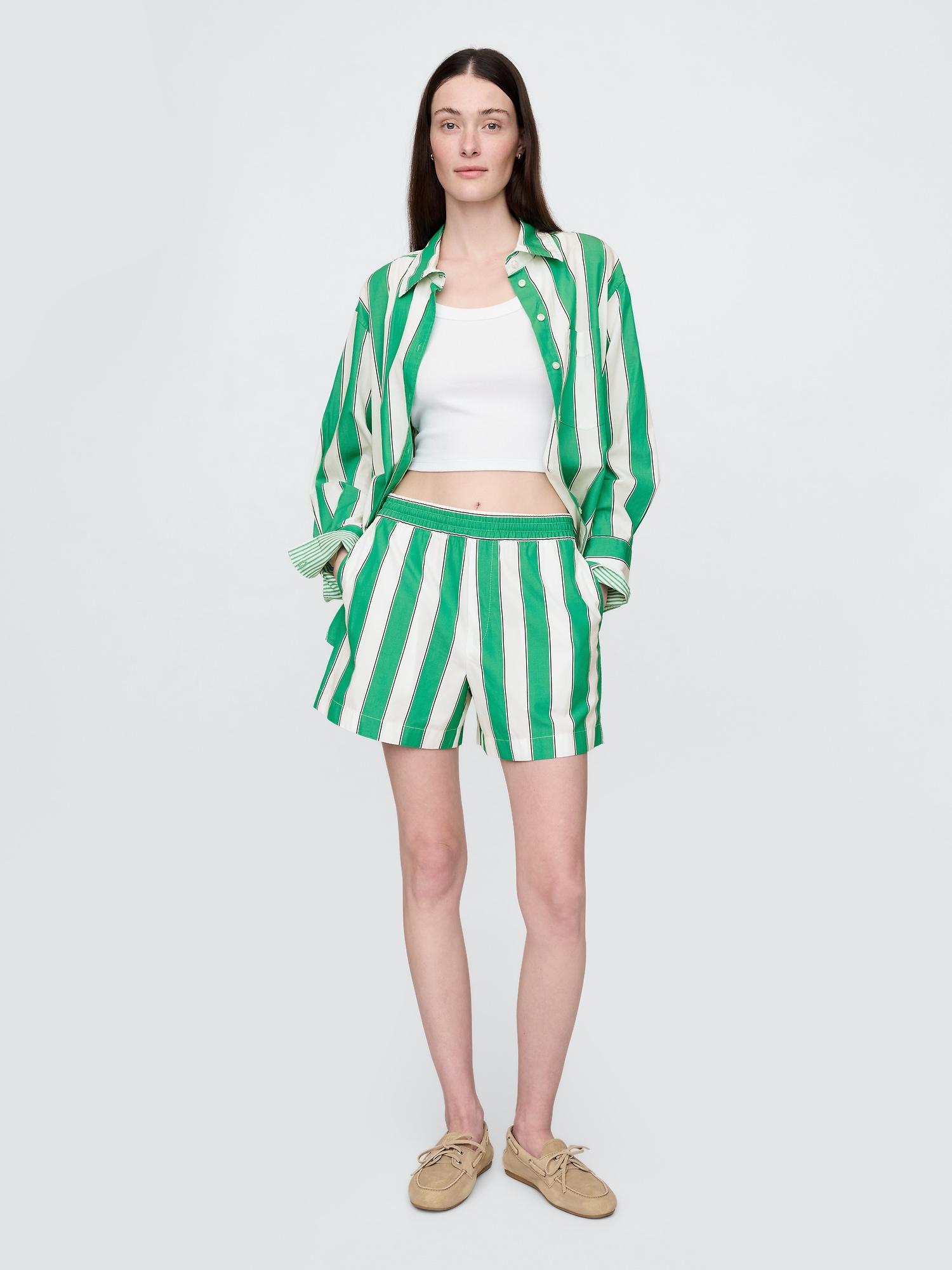 organic cotton poplin boxer shorts