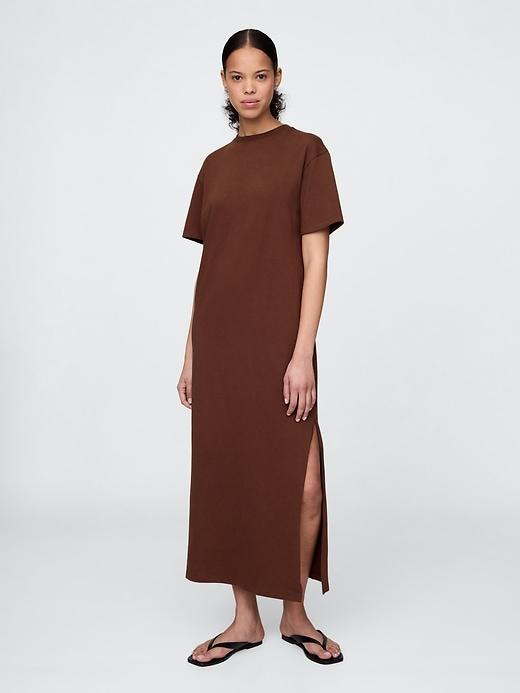 organic cotton vintagesoft maxi t-shirt dress