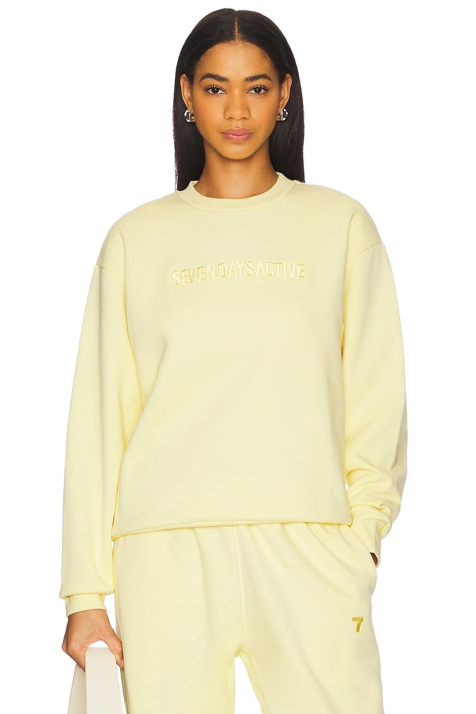 organic fitted crewneck sweatshirt