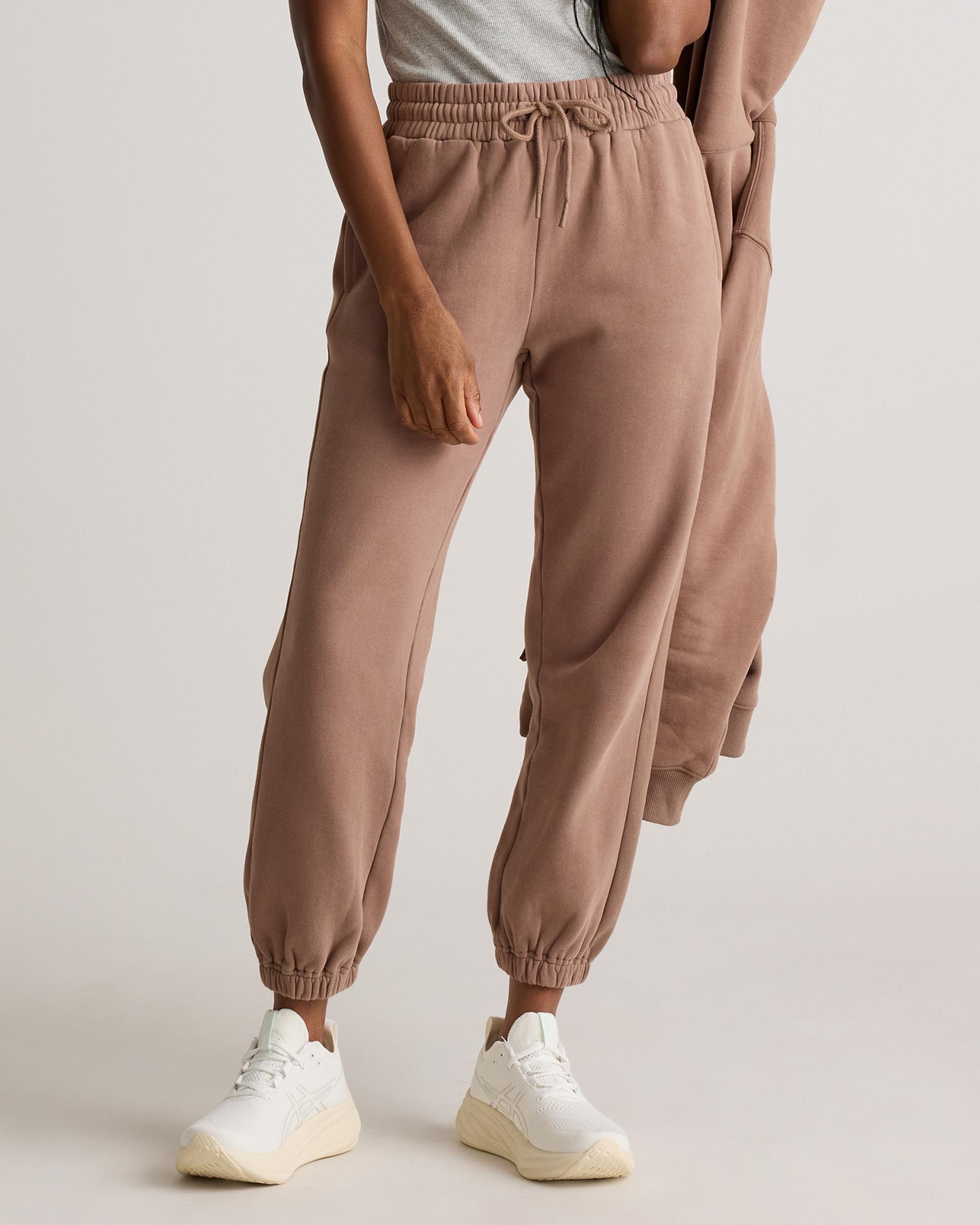 organic heavyweight fleece boyfriend sweatpants