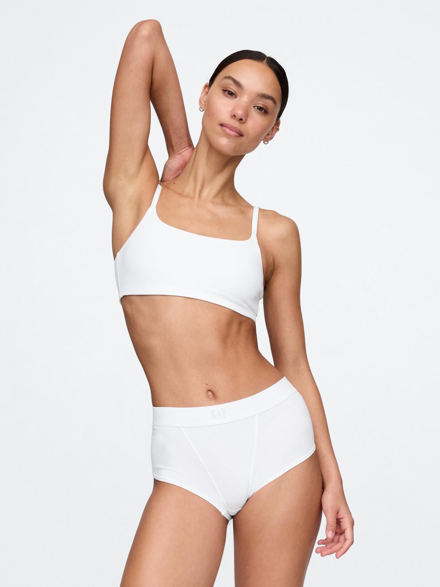 organic stretch cotton bralette