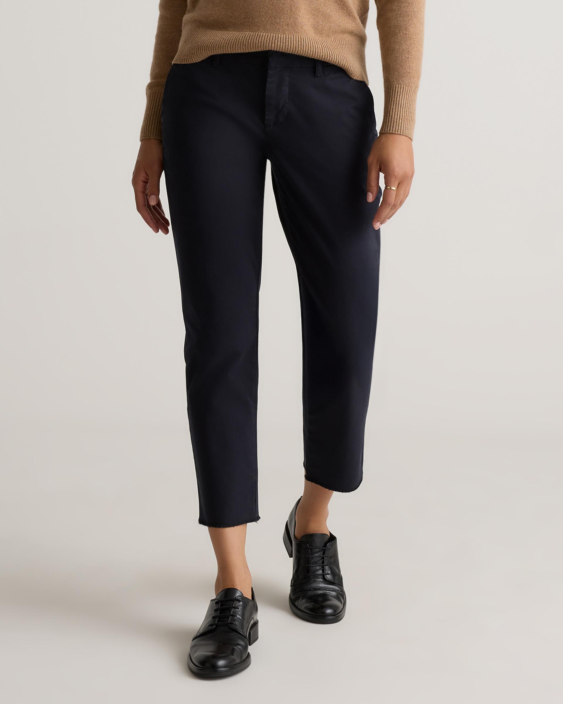 organic stretch cotton chino pants