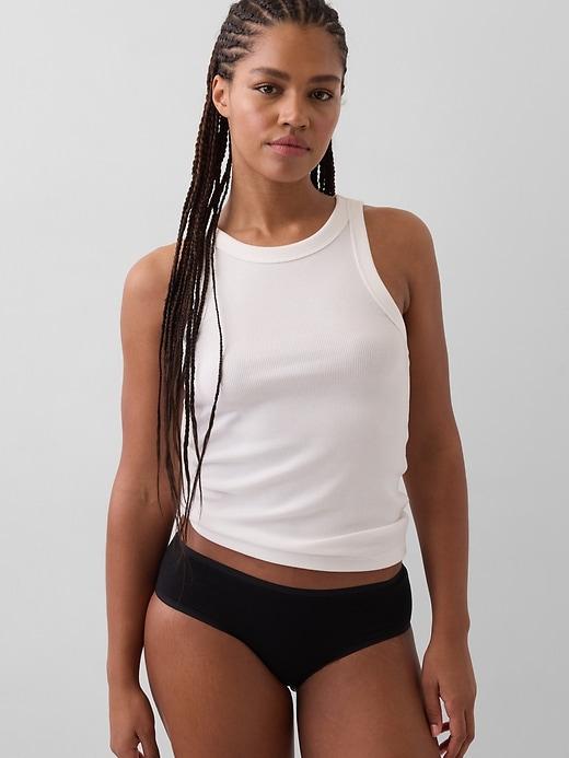 organic stretch cotton hipster