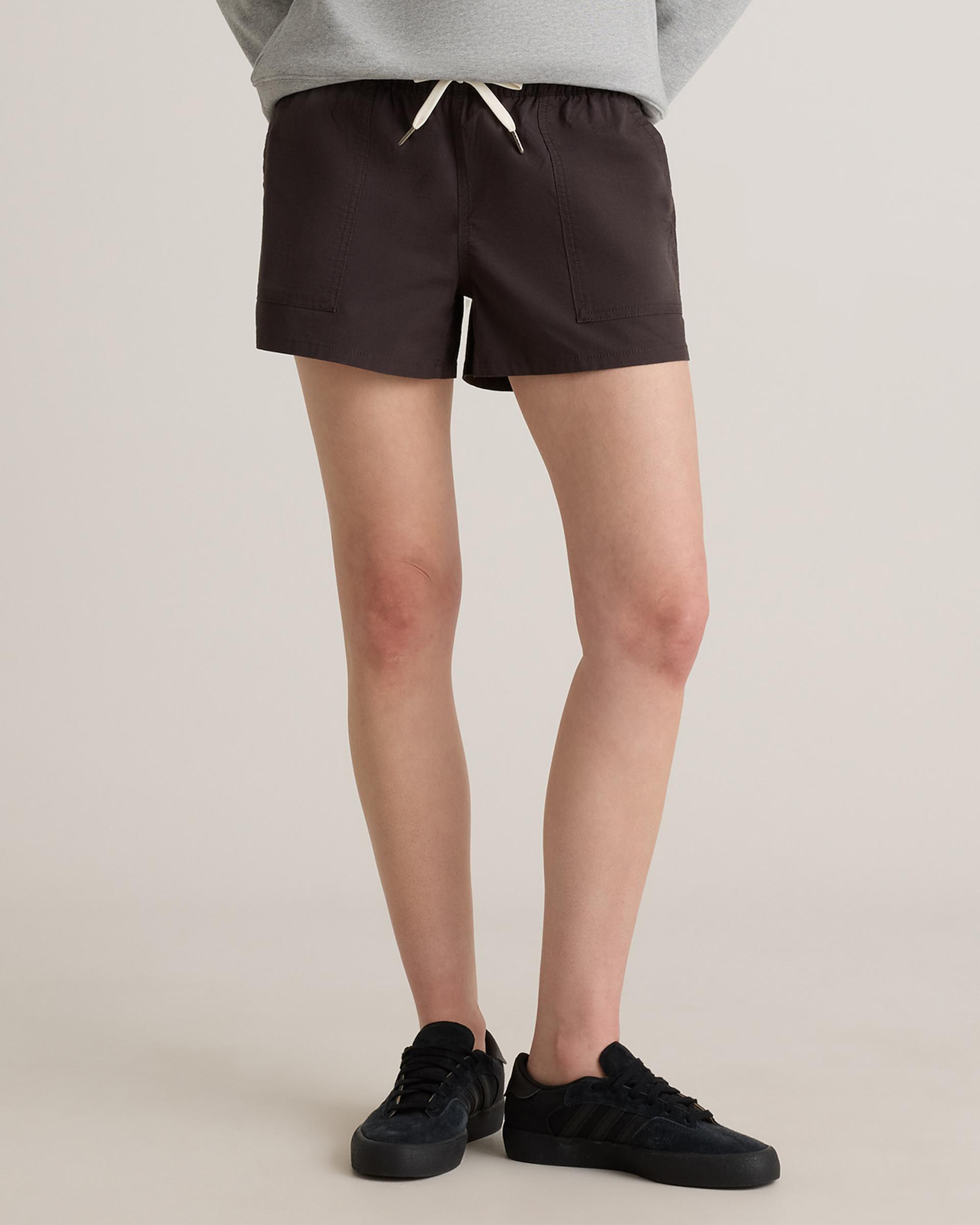 organic stretch ripstop shorts