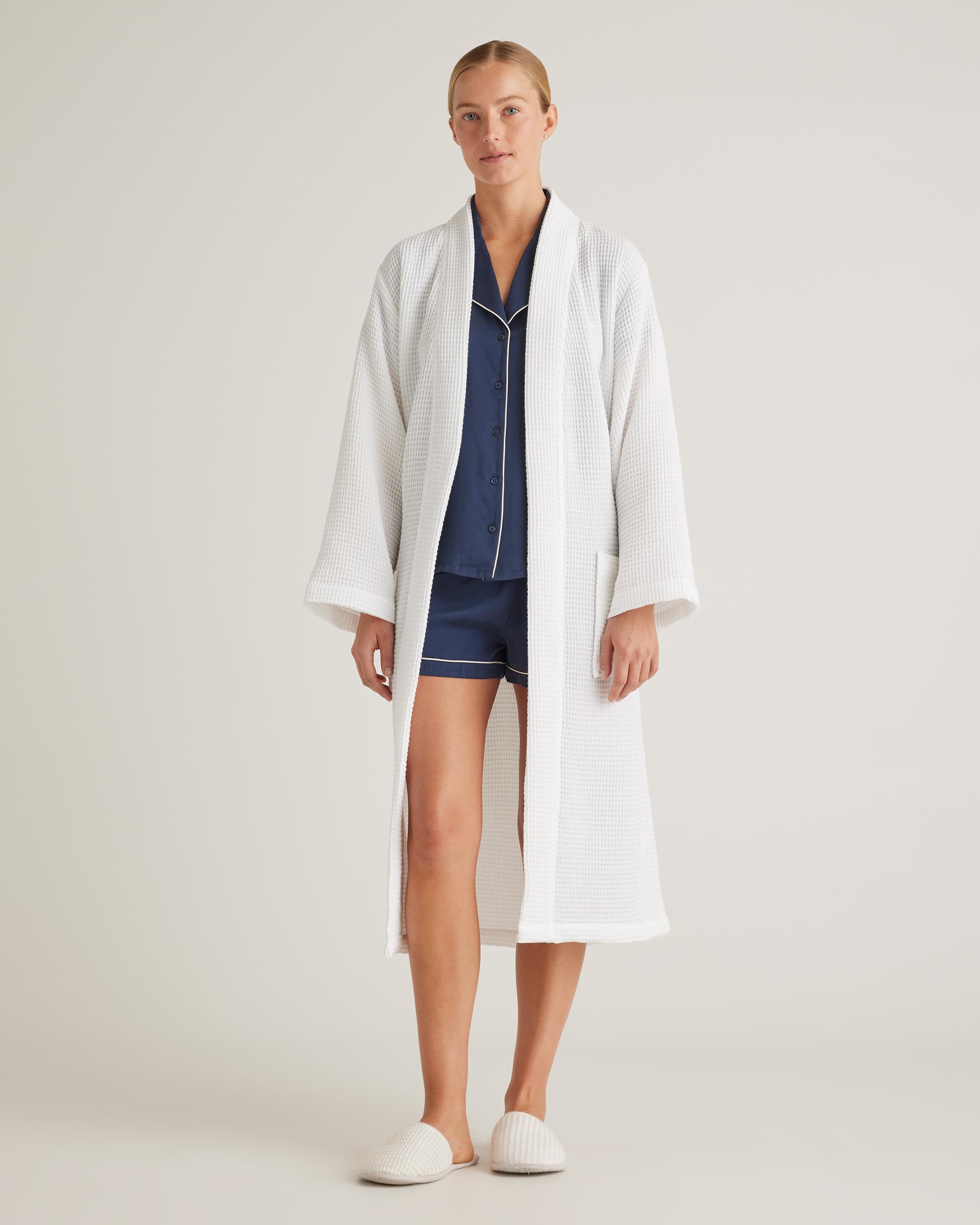 organic turkish waffle robe
