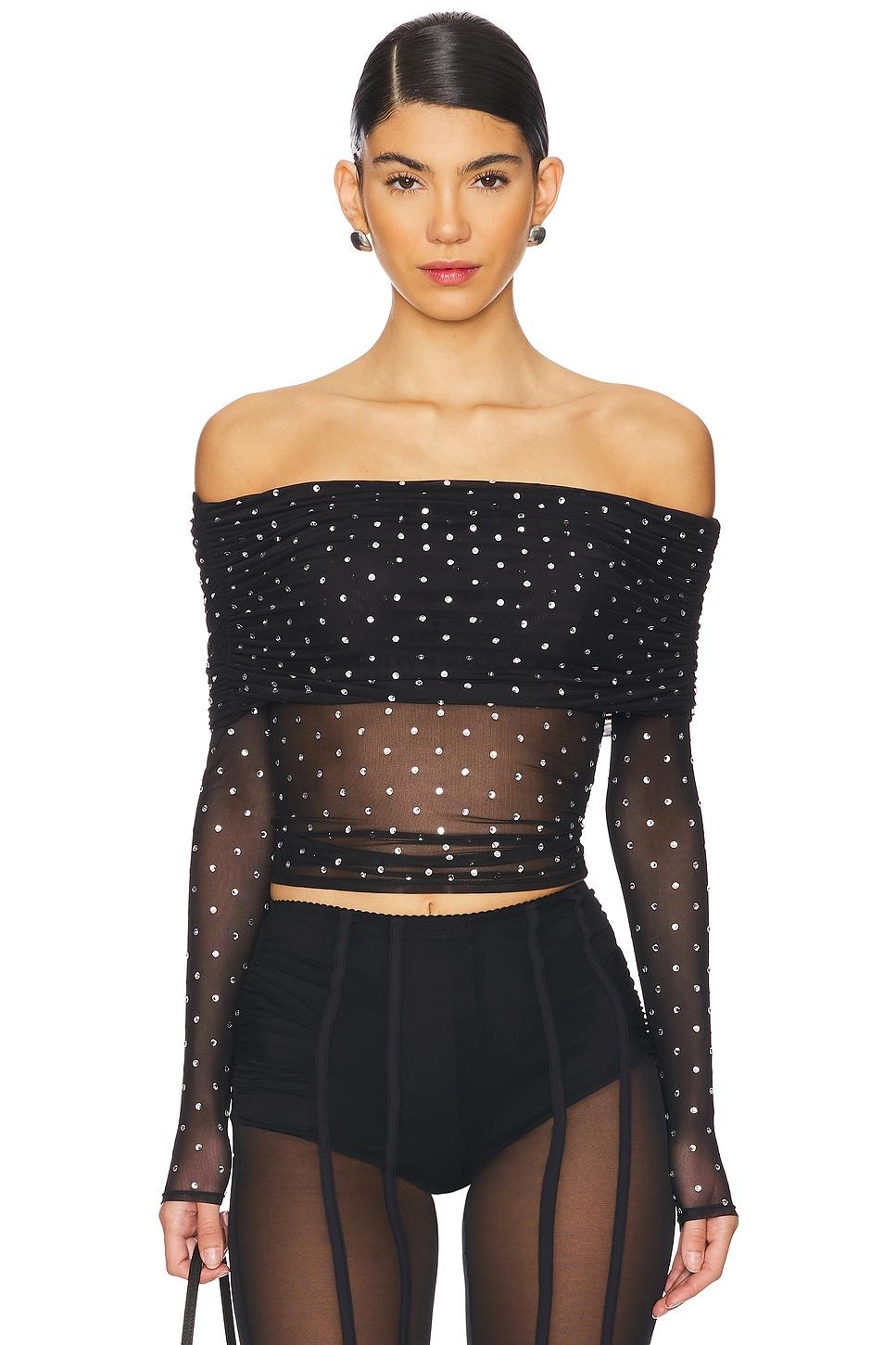 oriana mesh top