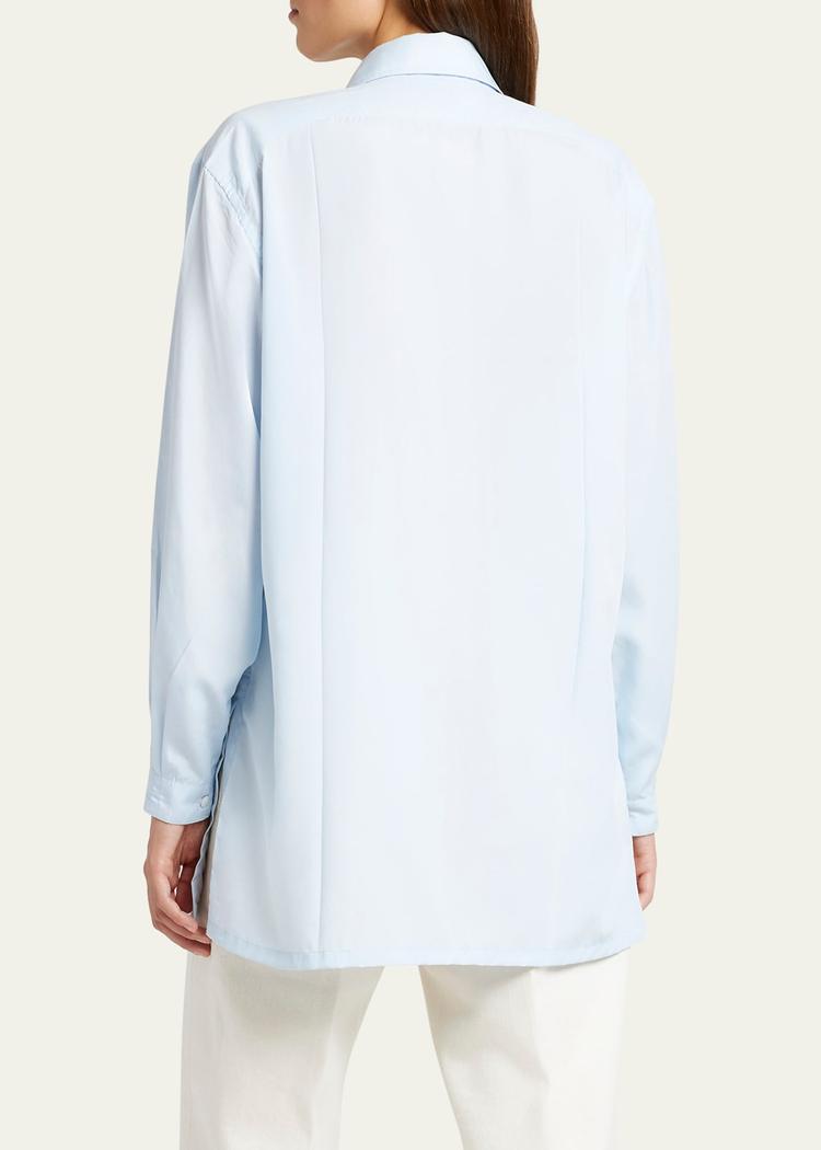 origami button down shirt