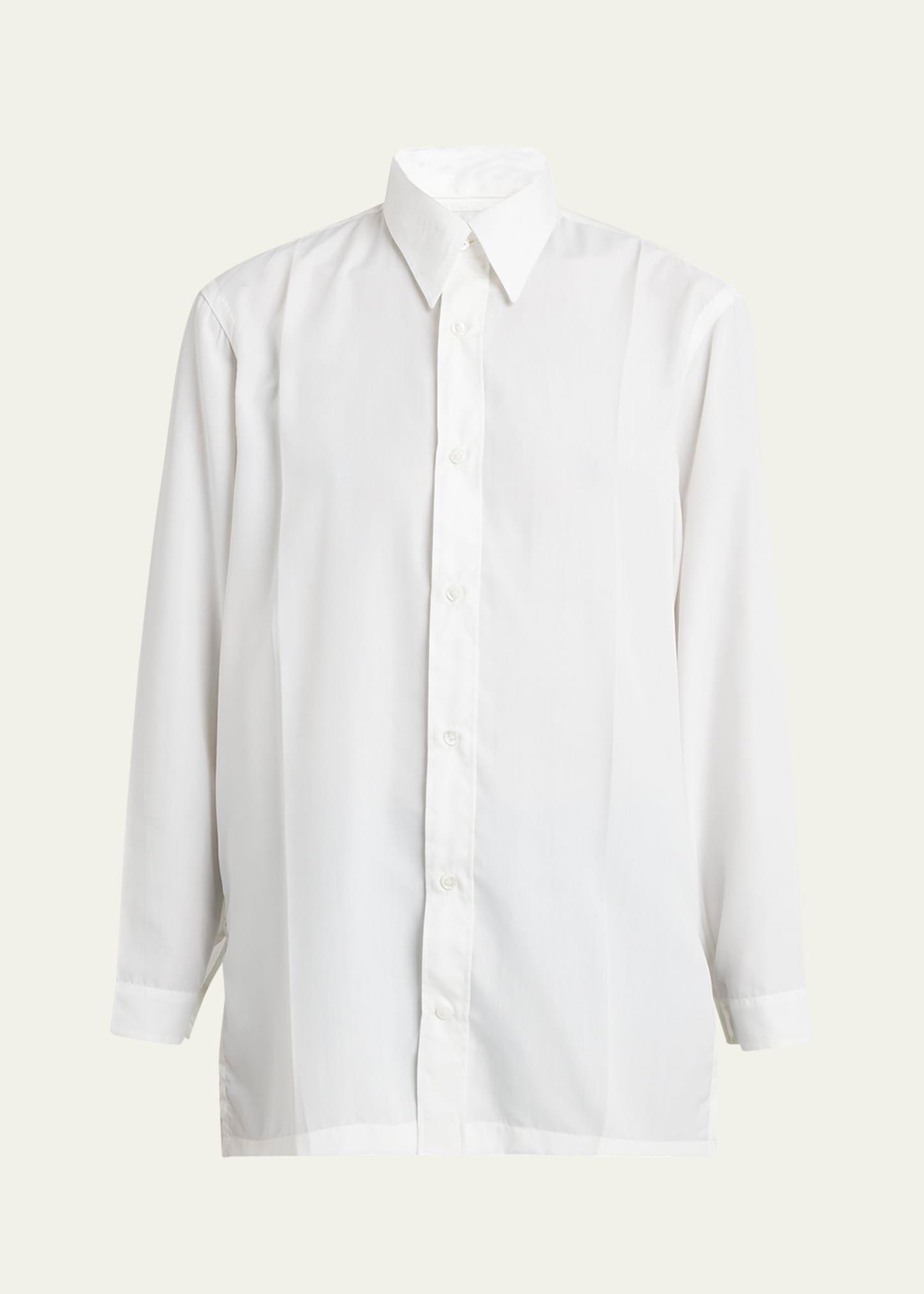origami button down shirt