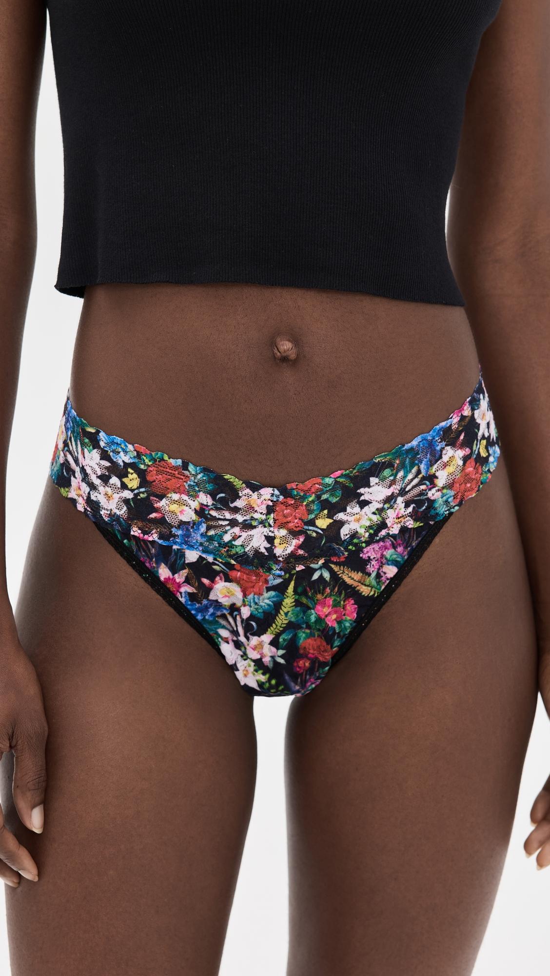 original rise thong panties