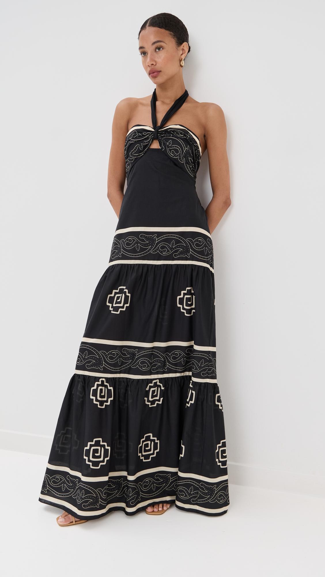 orilla del mar maxi dress