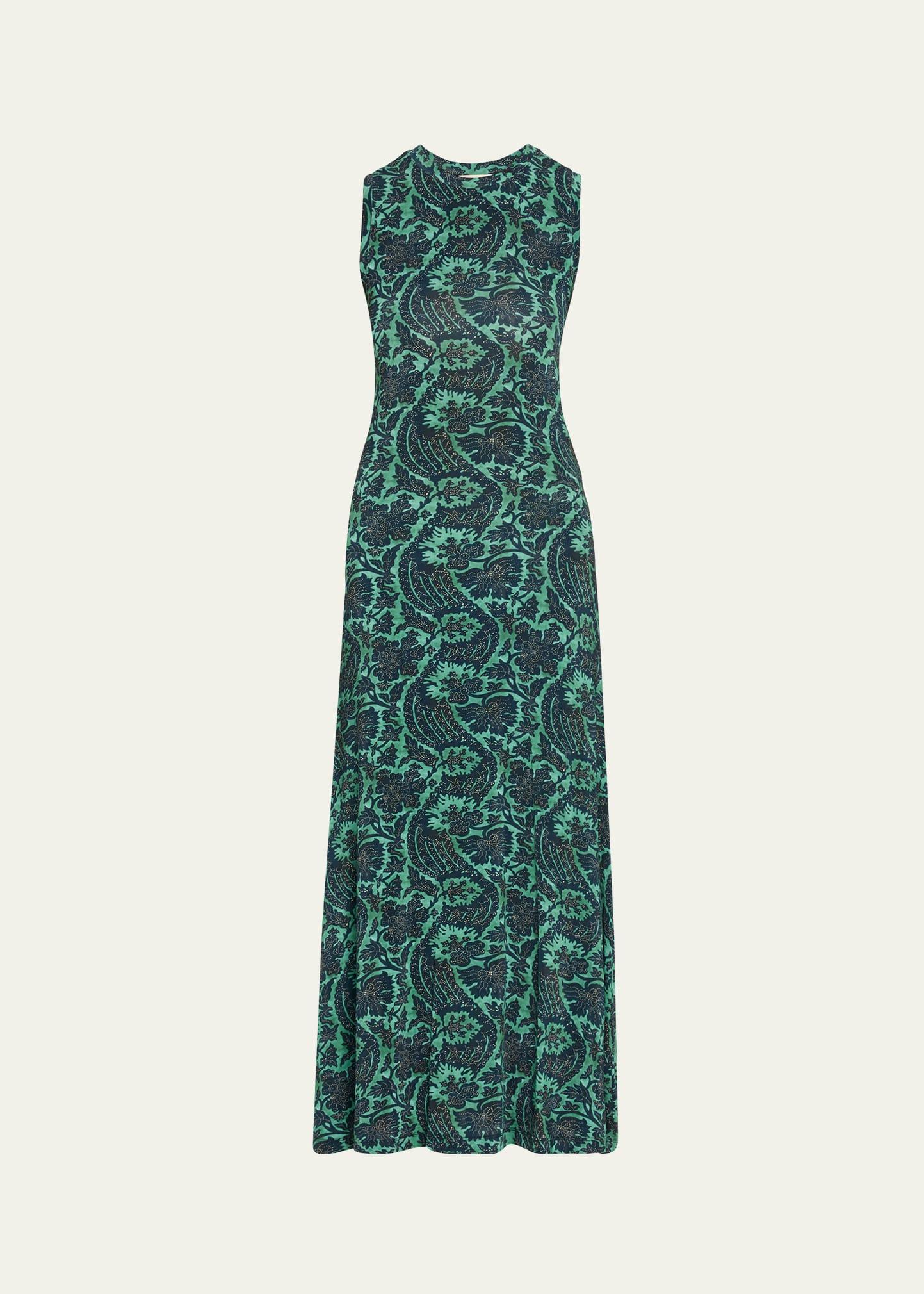 orla sleeveless midi dress