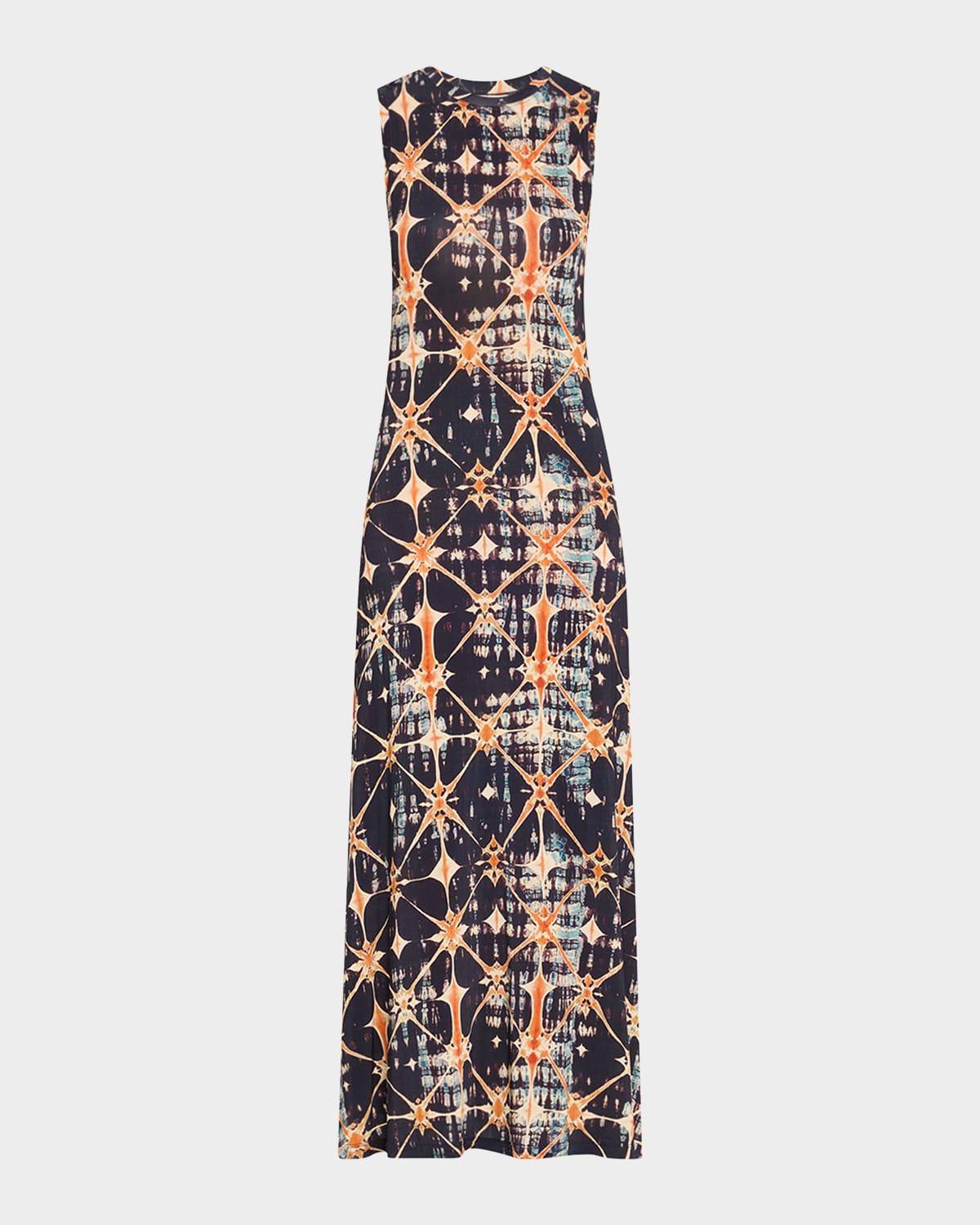 orla sleeveless midi dress