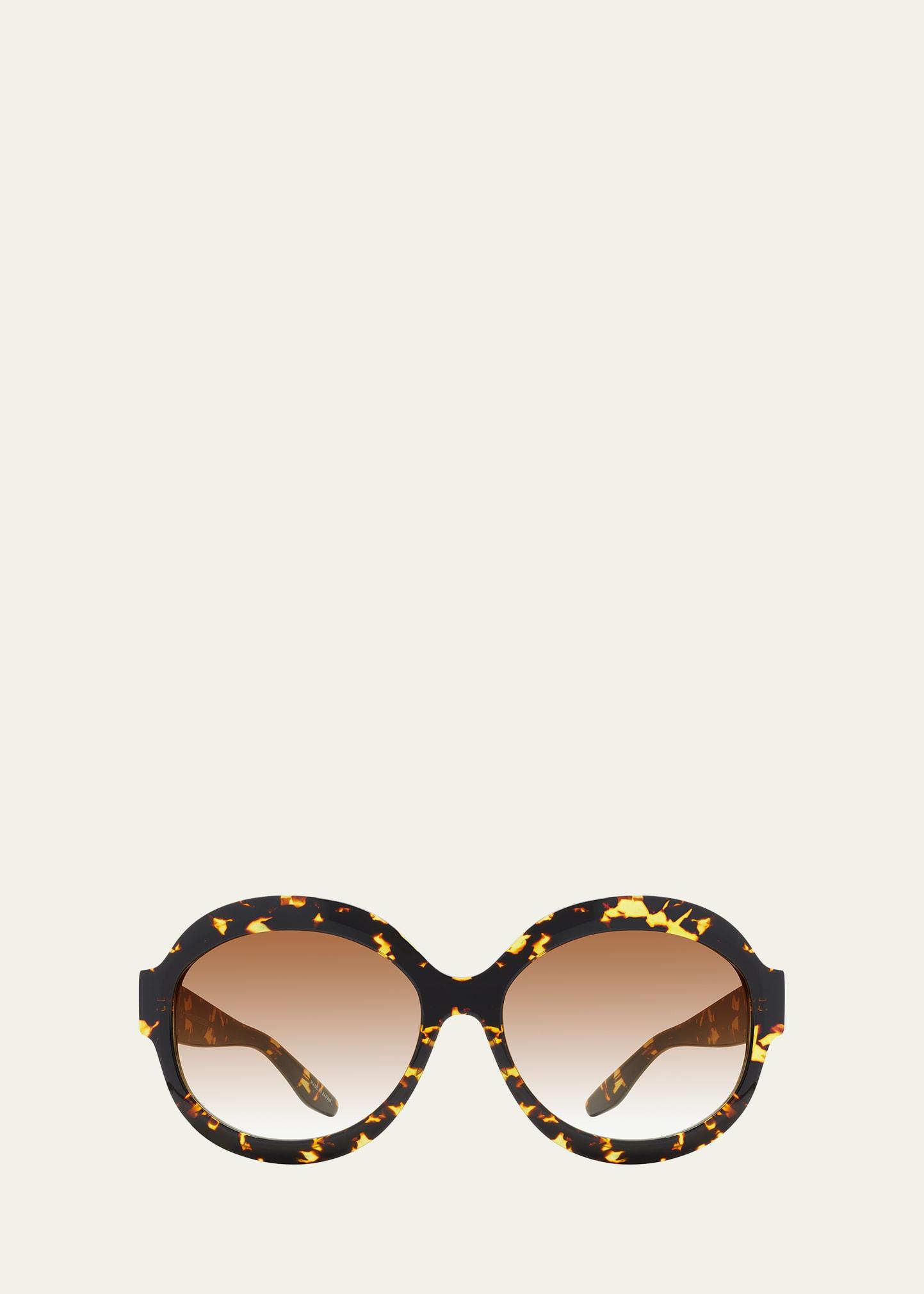 orleandra round sunglasses
