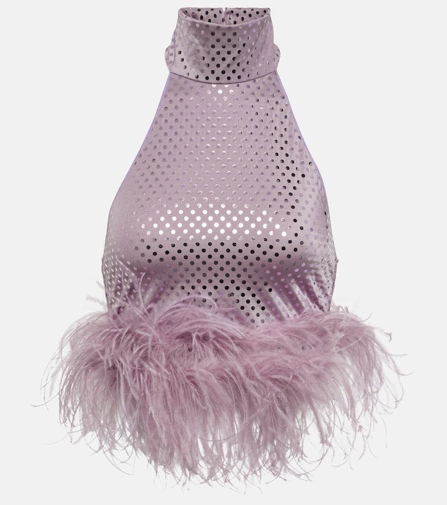 oséree disco plumage feather