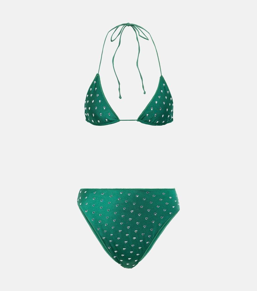 oséree gem embellished bikini