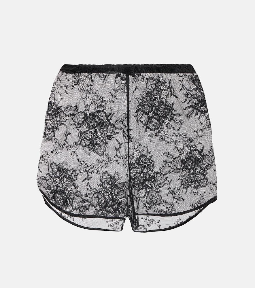 oséree lace shorts