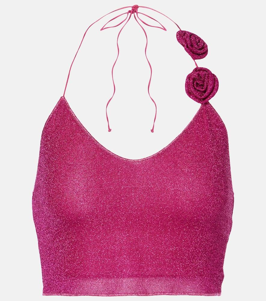 oséree lumière lamé top