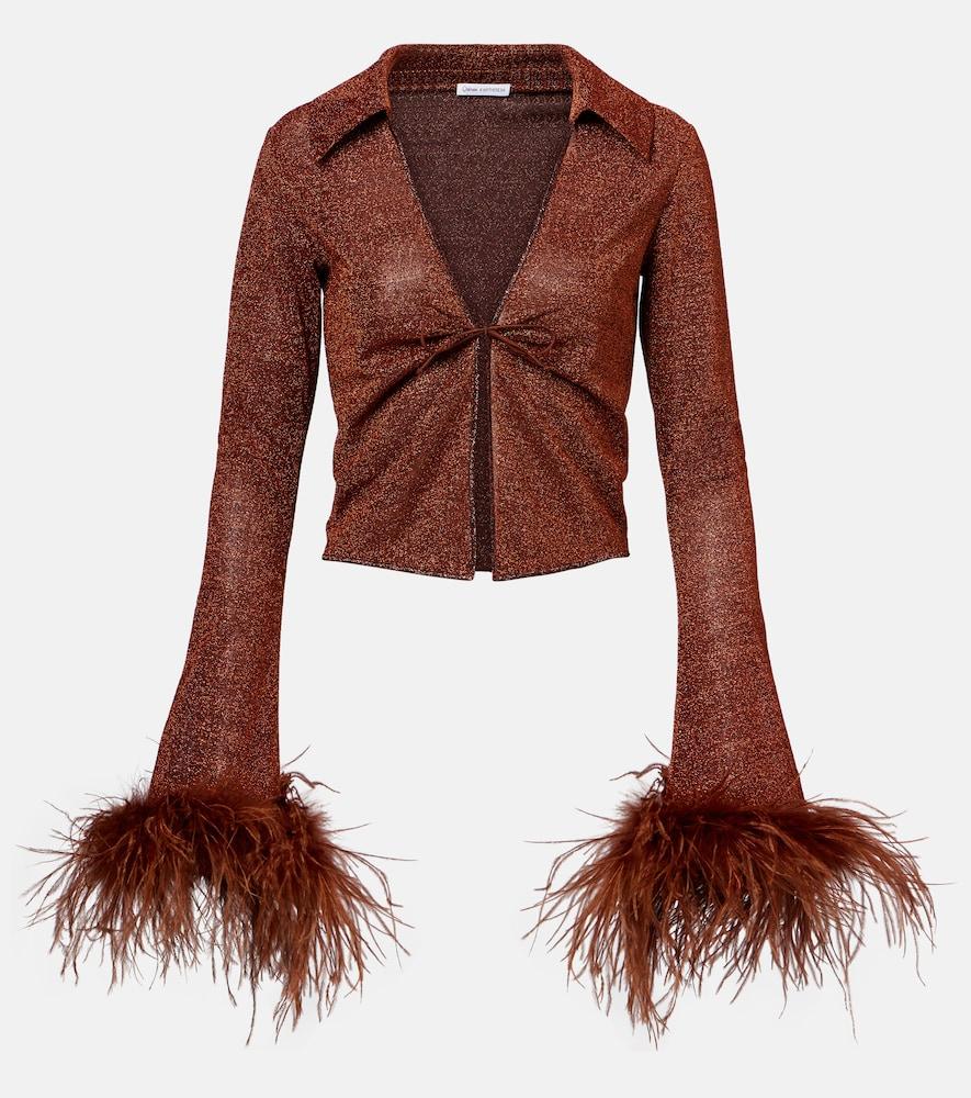 oséree lumière plumage feather