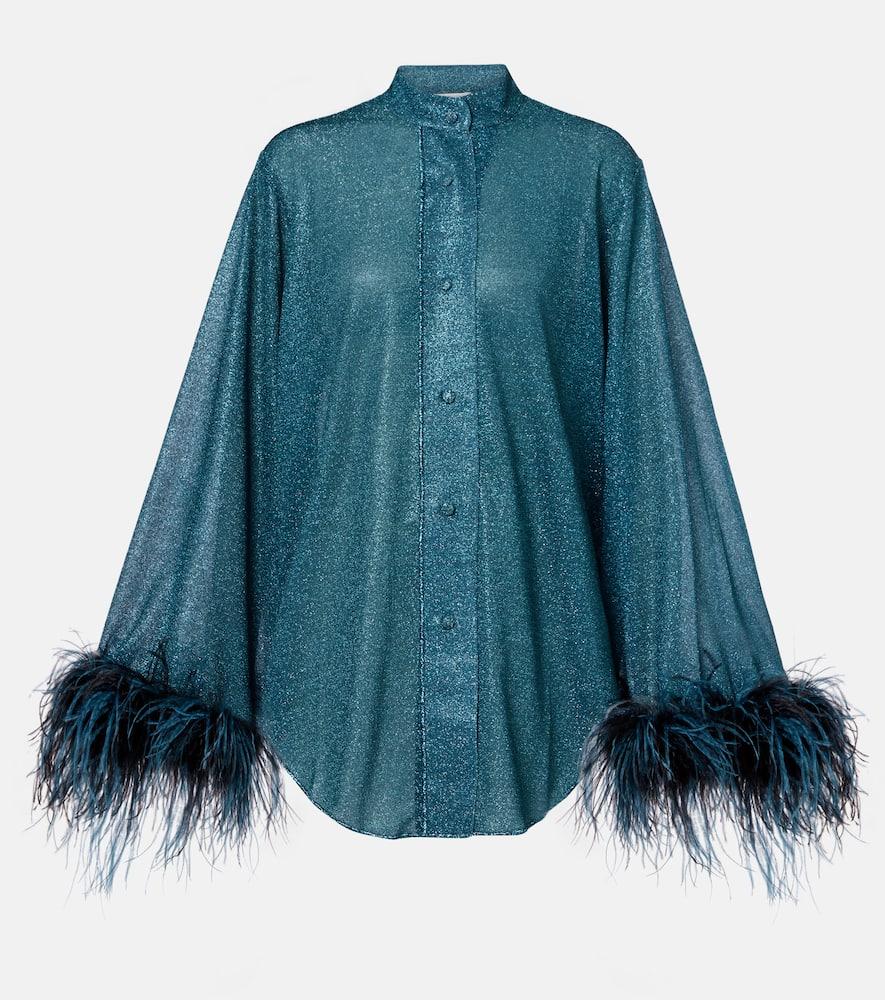 oséree lumière plumage shirt