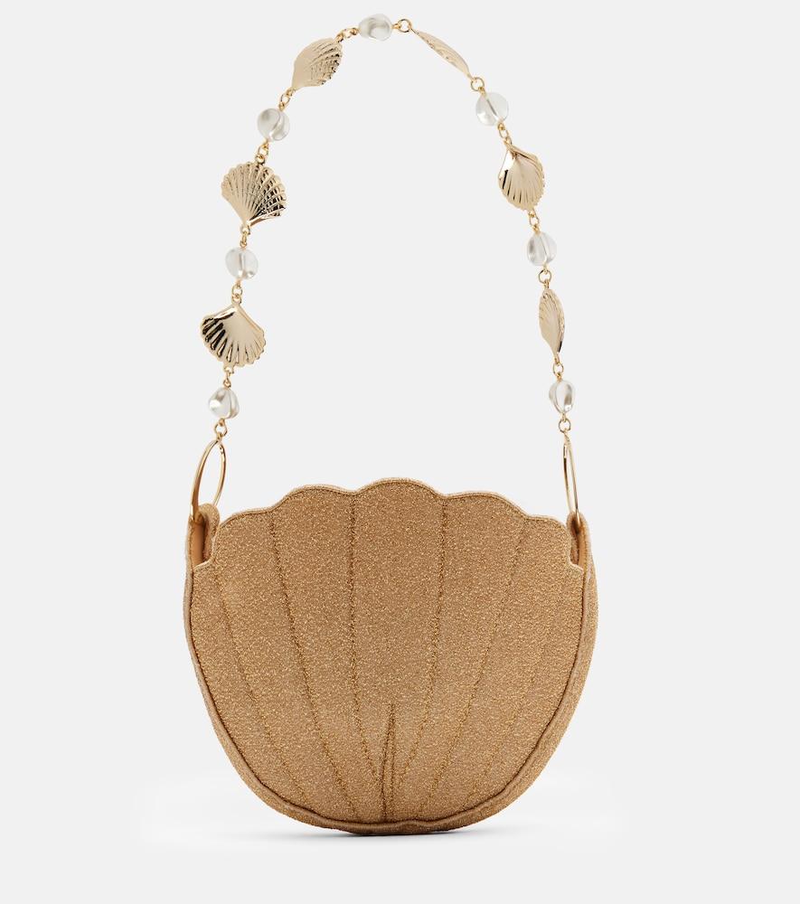 oséree lumière small embellished clutch