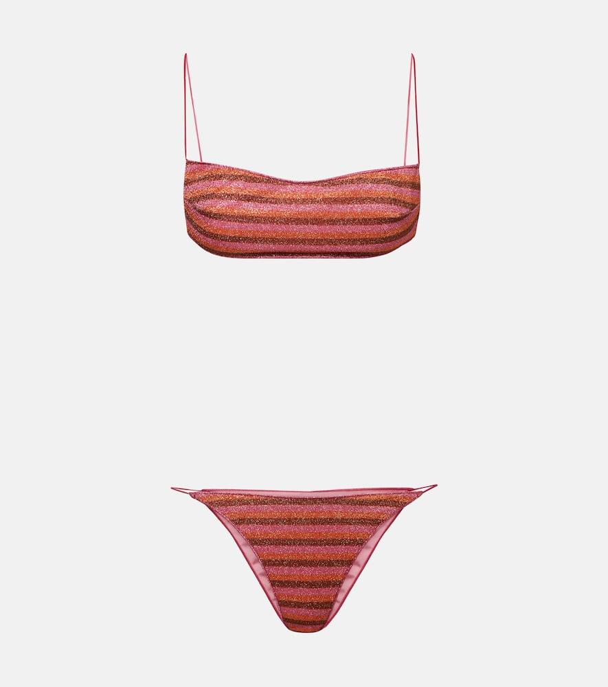 oséree lumière striped bikini
