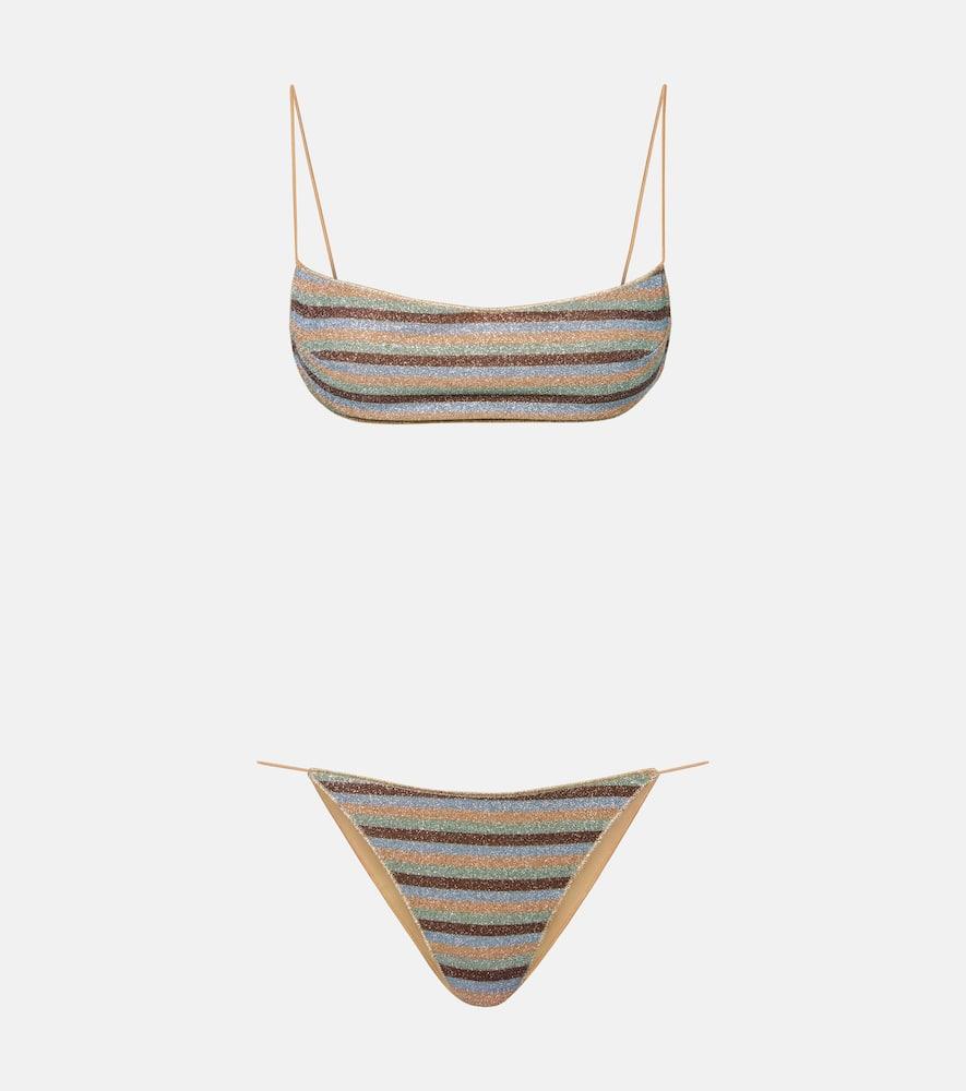 oséree lumière striped bikini