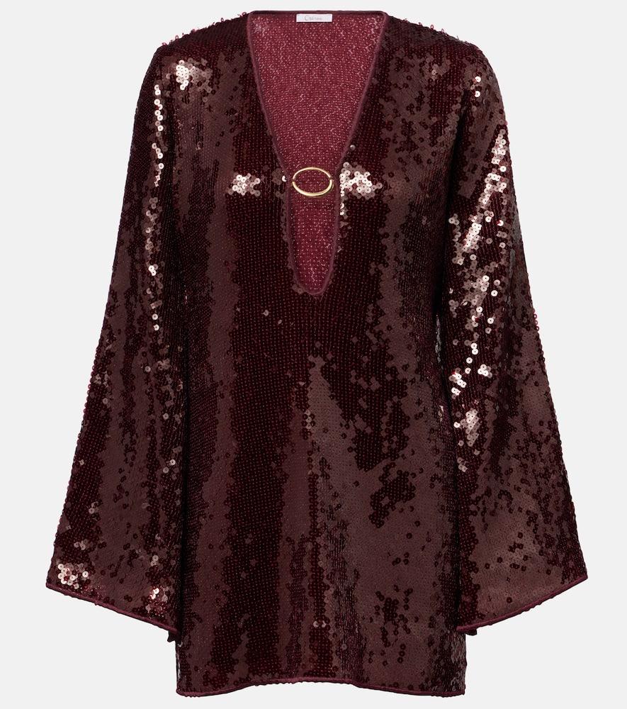 oséree marylin sequined kaftan