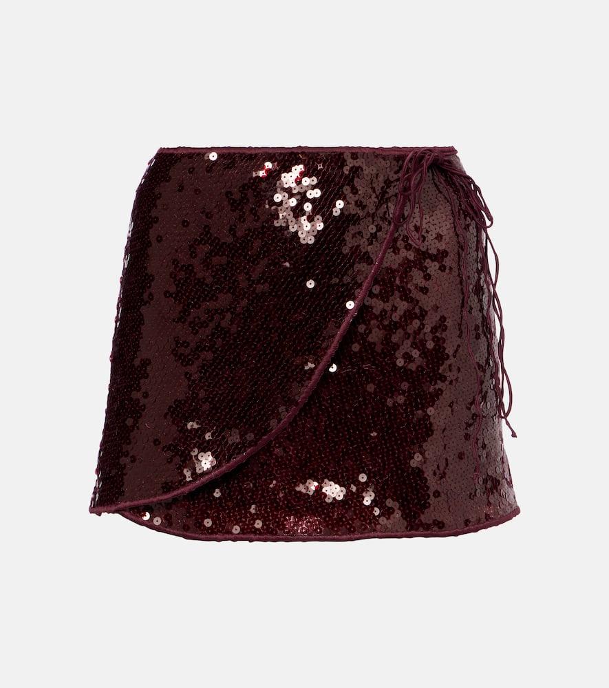 oséree marylin sequined miniskirt