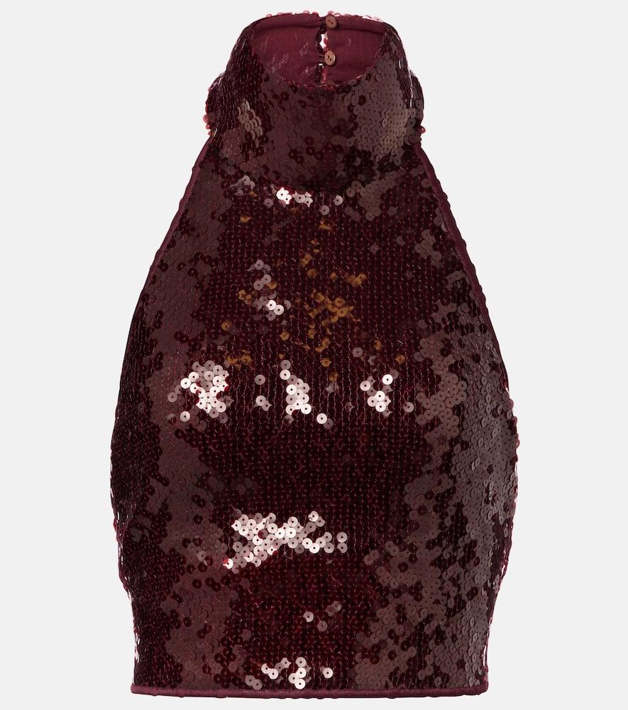 oséree sequined top