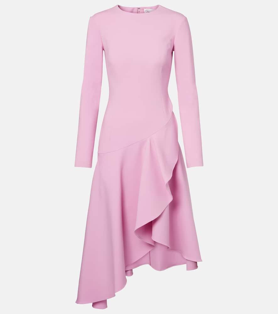 oscar de la renta asymmetric wool