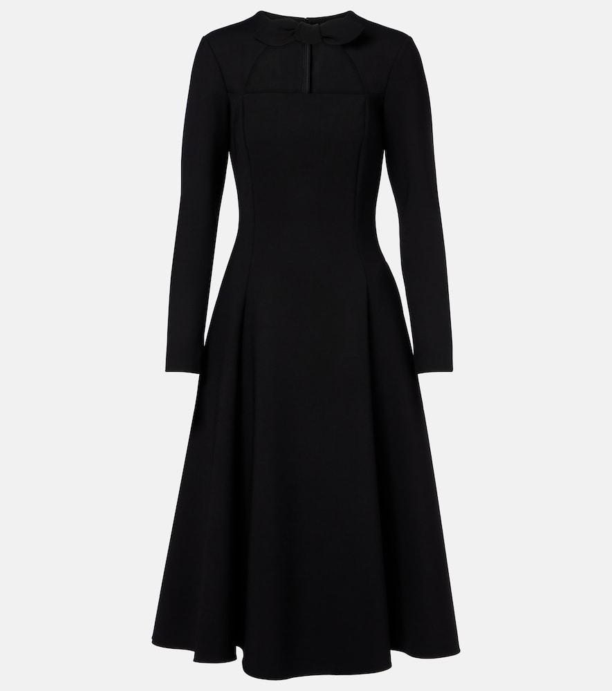 oscar de la renta cutout wool