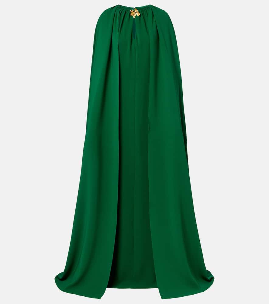 oscar de la renta cyclamen silk