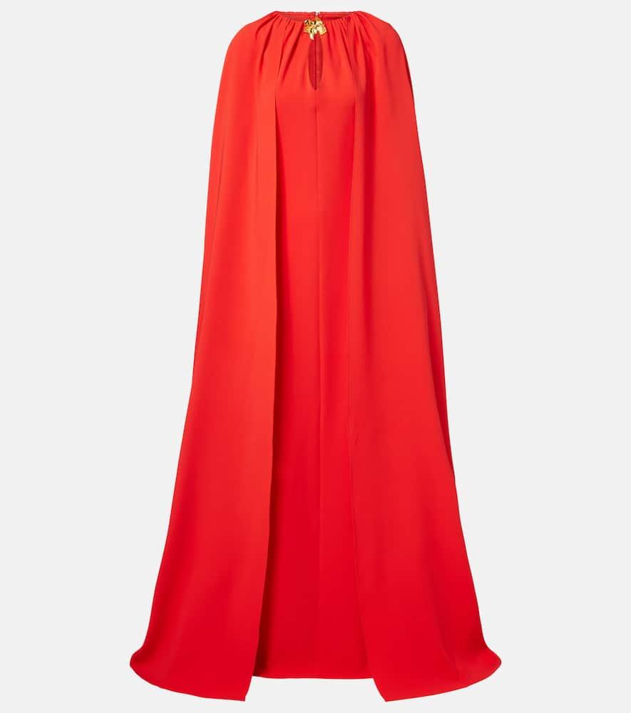 oscar de la renta cyclamen silk