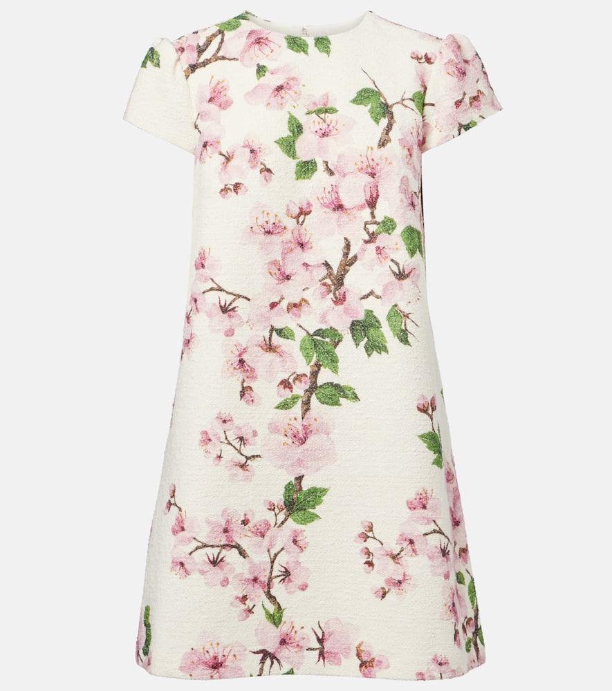 oscar de la renta floral cotton