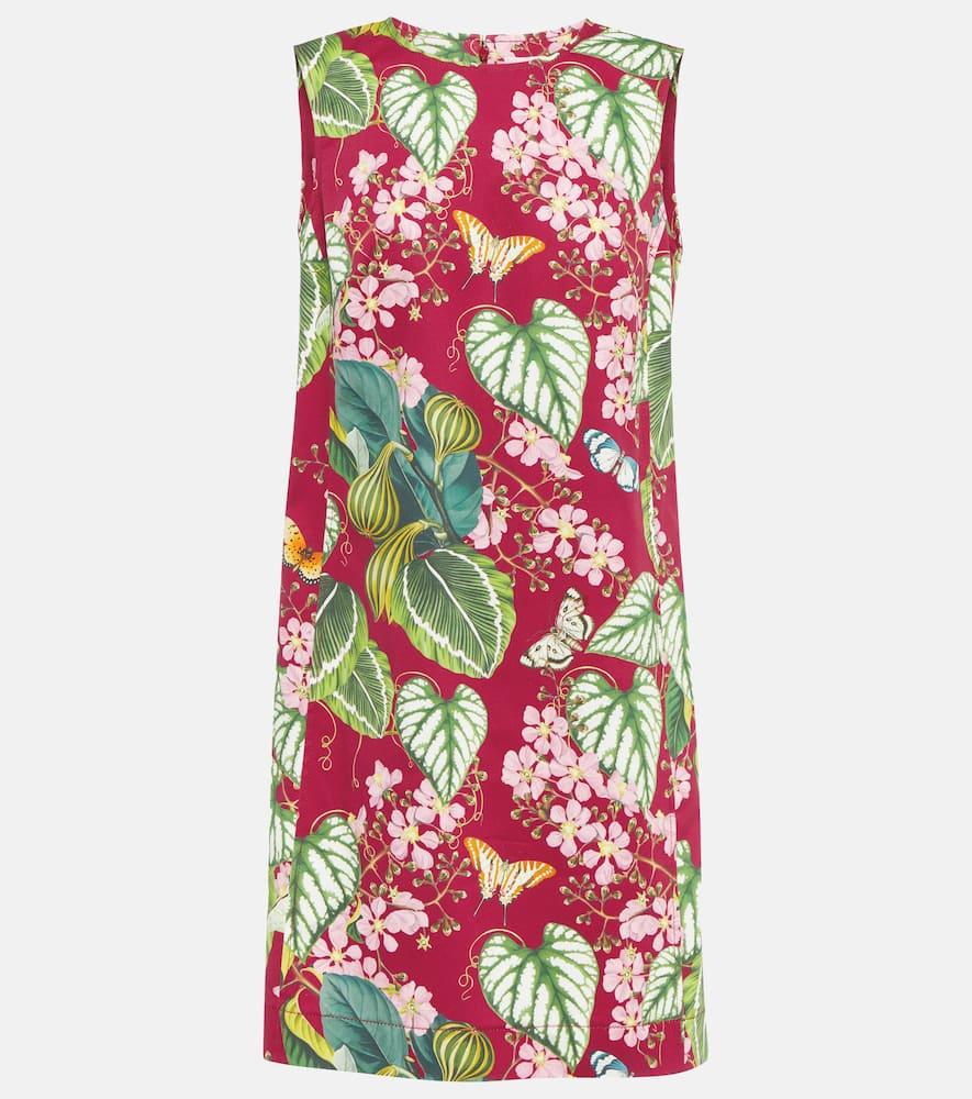 oscar de la renta floral cotton