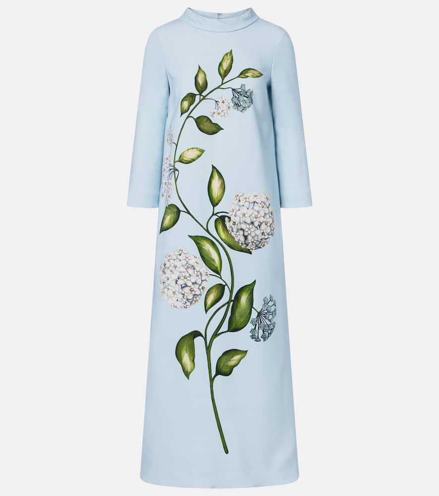 oscar de la renta porcelain flower wool