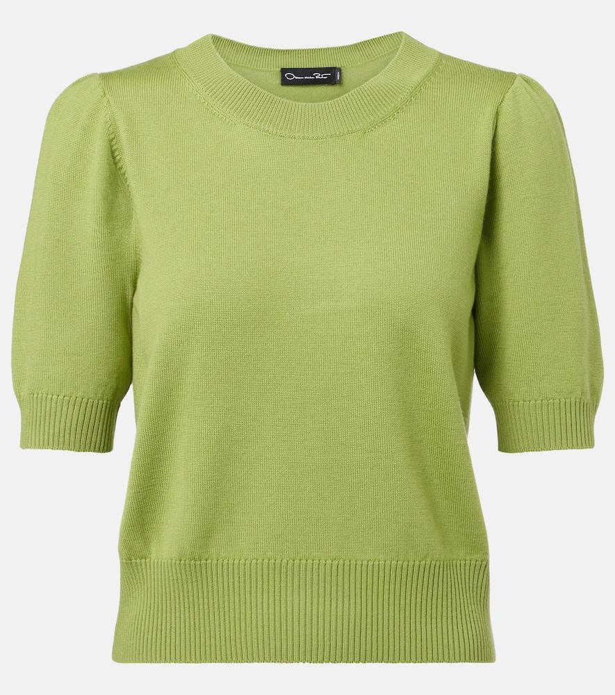 oscar de la renta virgin wool sweater