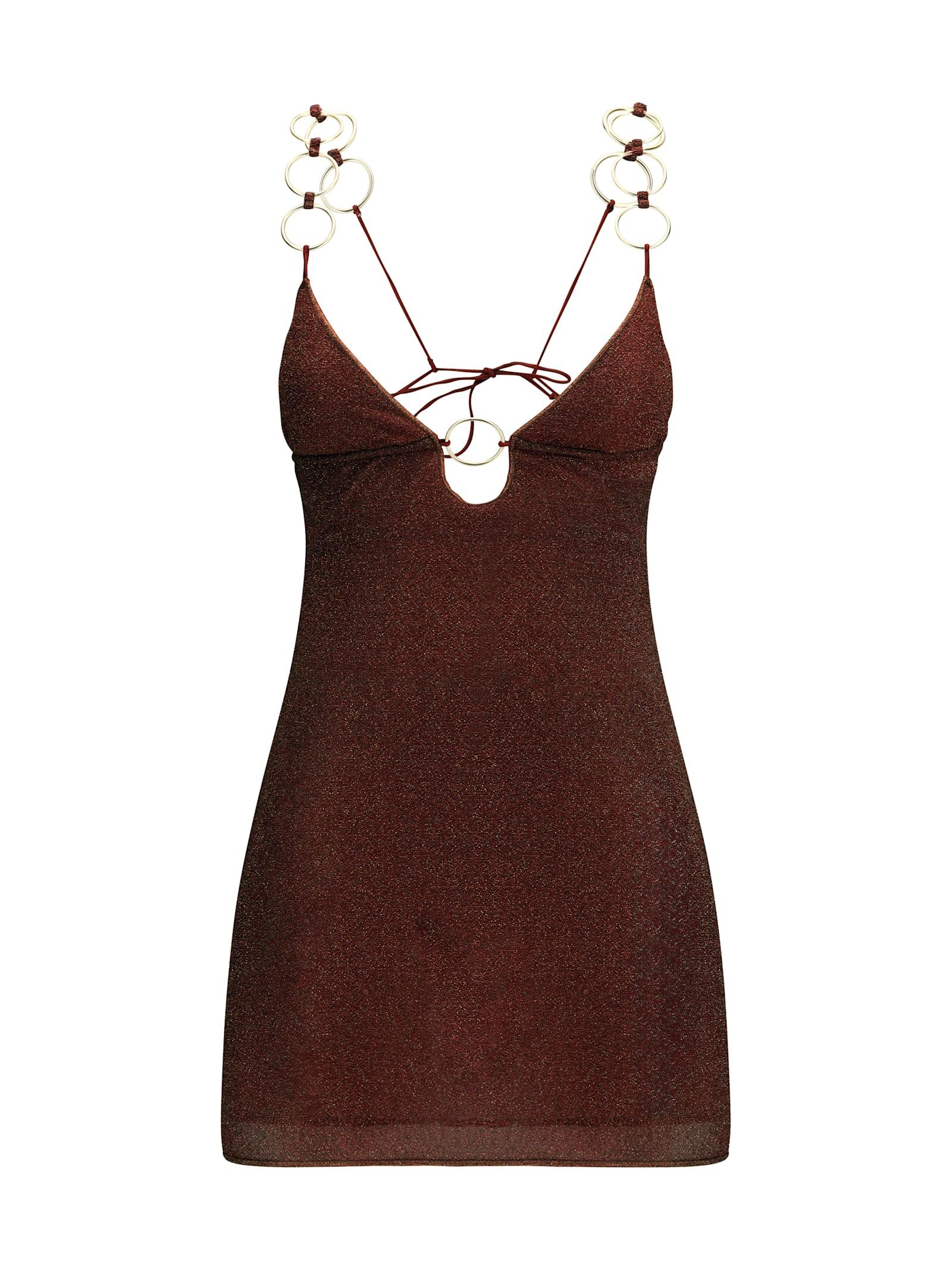 oseree lumiere ring mini dress