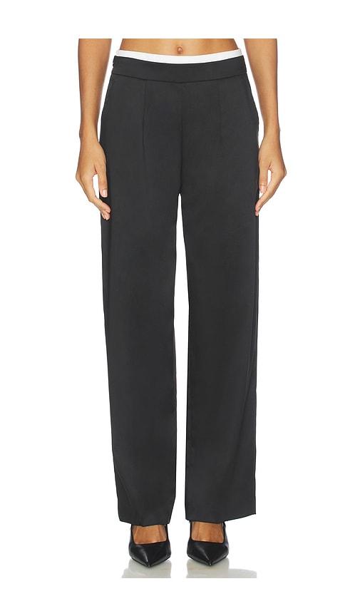 osis studio anica pant in black.