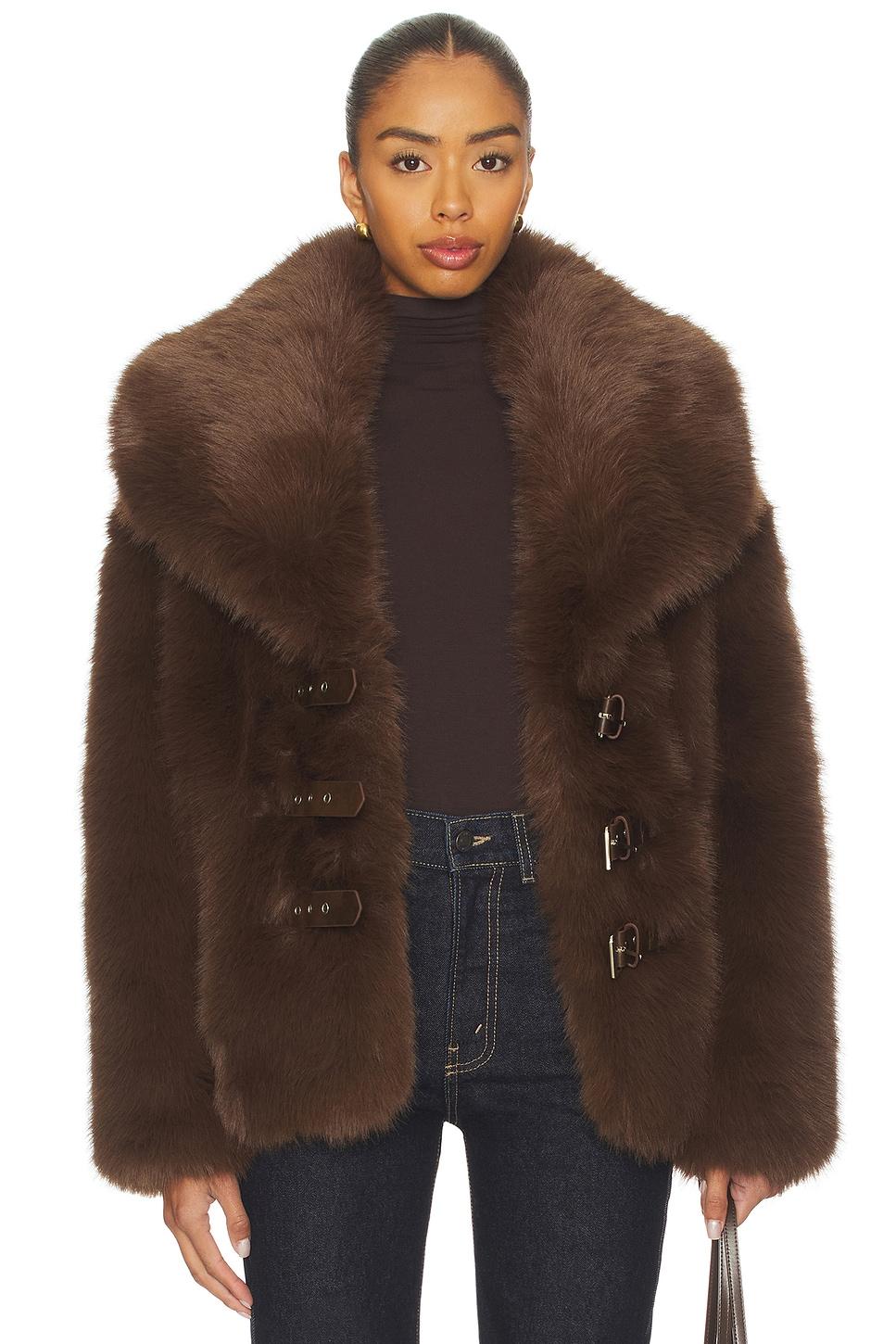 oslo faux fur jacket