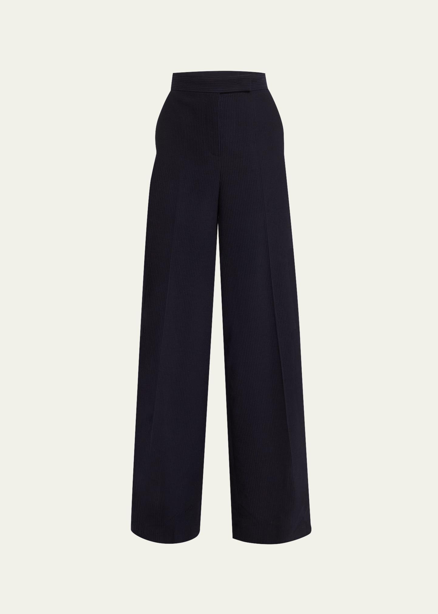 osol high-rise wide-leg pants