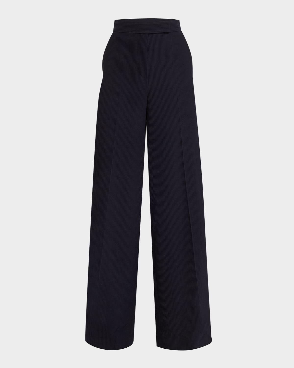 osol high-rise wide-leg pants