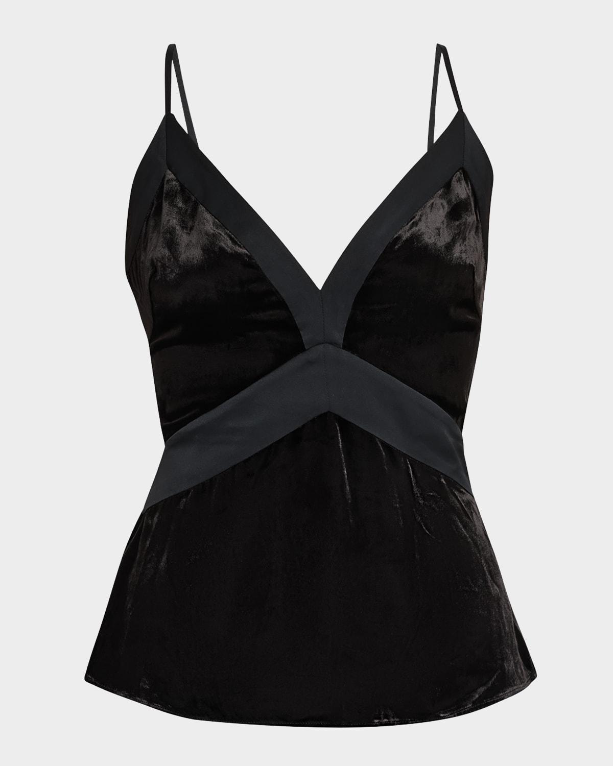 otis silk tank top