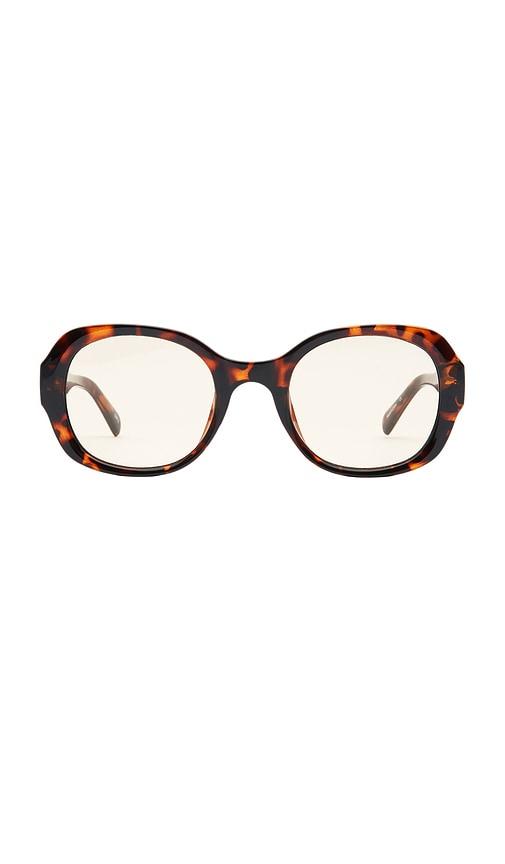 otra darcy sunglasses in brown.